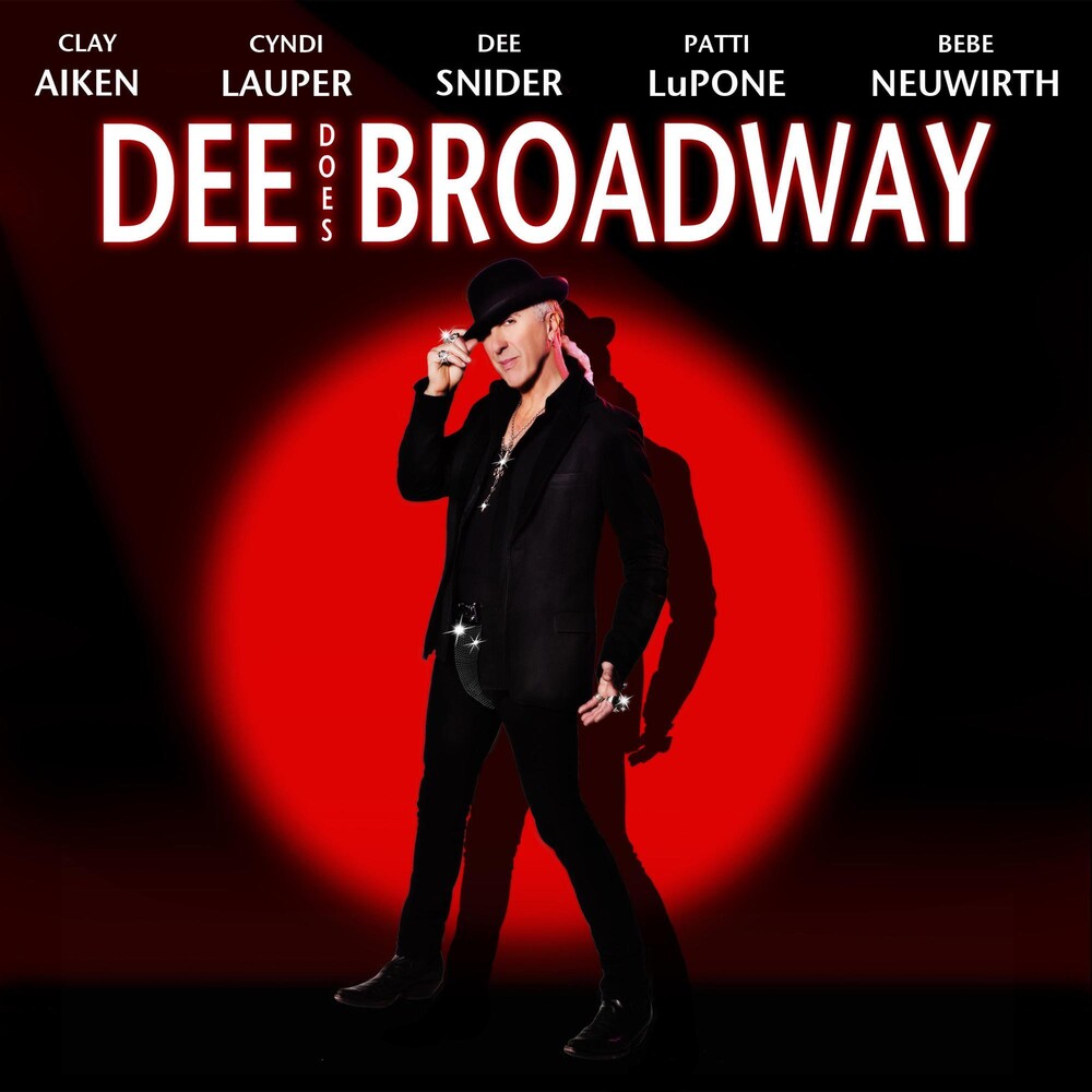 the album cover for Dee Snider - Dee Does Broadway (Blk) [Colored Vinyl] (Red)
