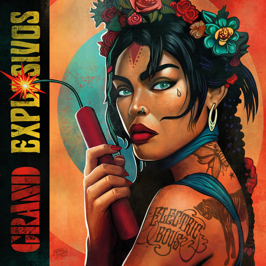 the album cover for Electric Boys - Grand Explosivos