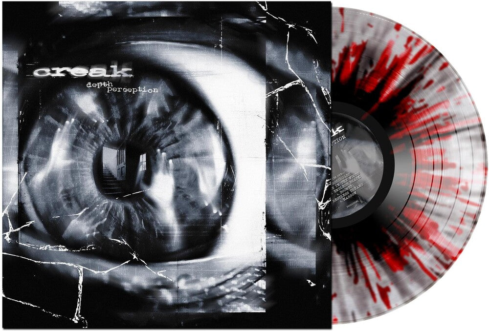 the album cover for Creak - Depth Perception (Blk) [Colored Vinyl] (Red) (Spla)