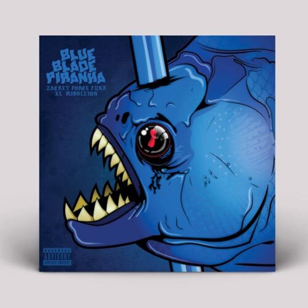 Zackey Force Funk & Xl Middleton - Blue Blade Piranha [LP]