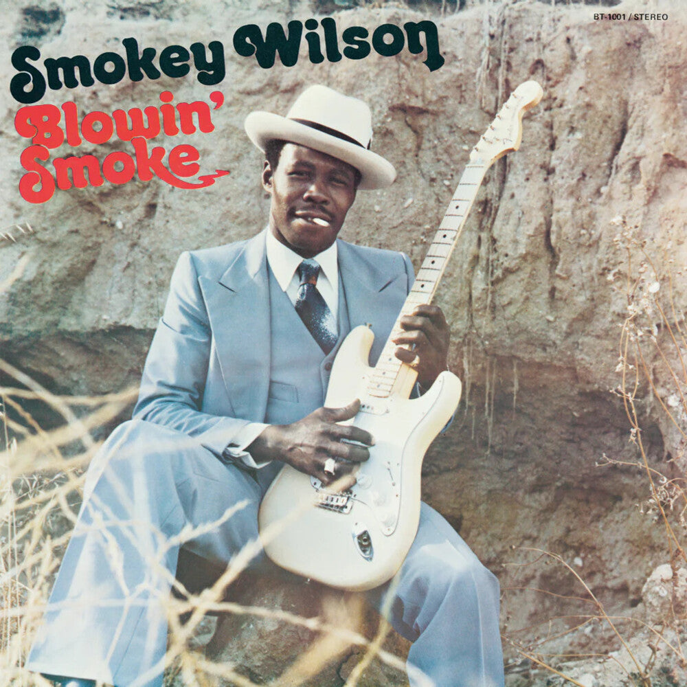 the album cover for Smokey Wilson - Blowin' Smoke [Reissue]