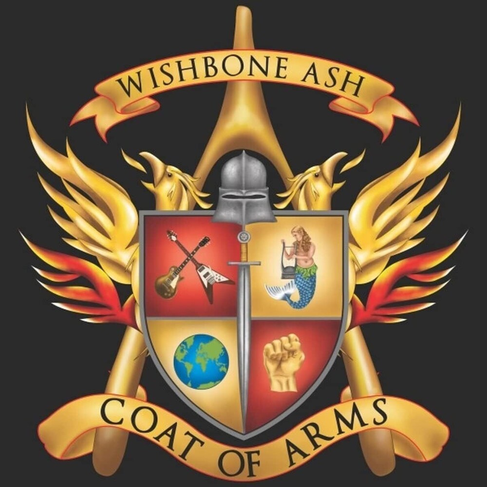the album cover for Wishbone Ash - Coat Of Arms (Uk)