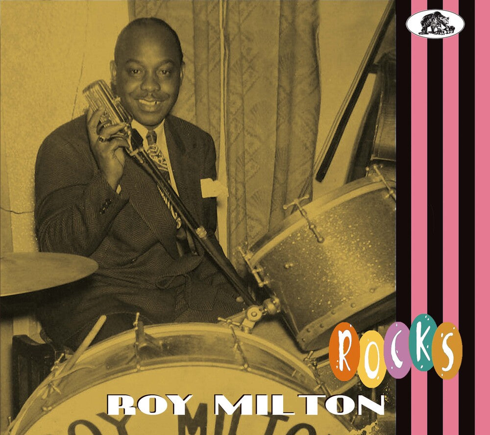 the album cover for Roy Milton - Rocks