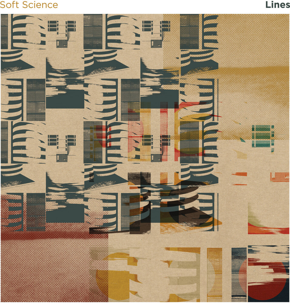 the album cover for Soft Science - Lines