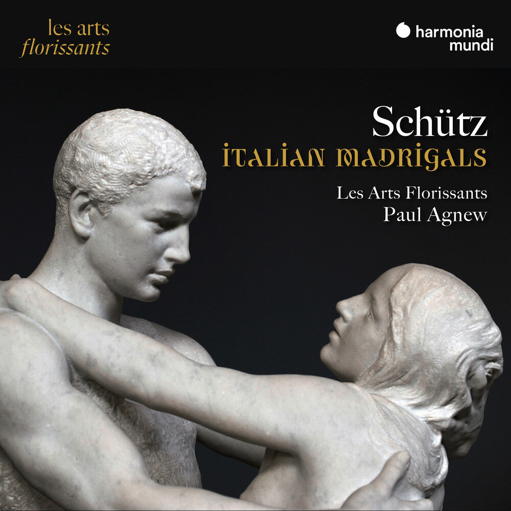 the album cover for Les Arts Florissants - Schutz: Italian Madrigals