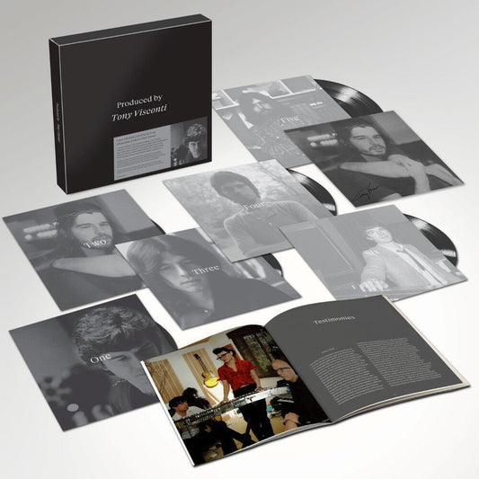the album cover for Produced By Tony Visconti / Various - Produced By Tony Visconti / Various (Box) (Auto)