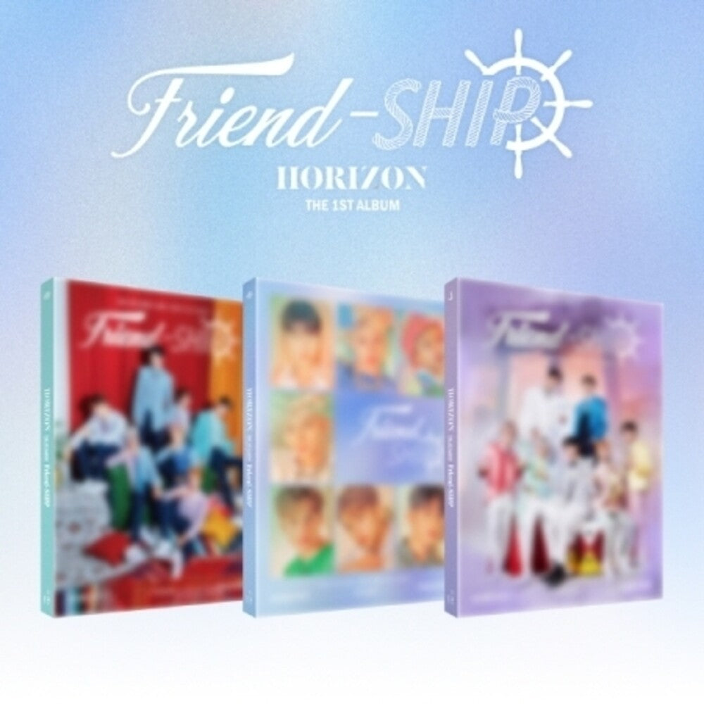 the album cover for Hori7on - Friend-Ship - Random Cover (Post) (Phot) (Asia)
