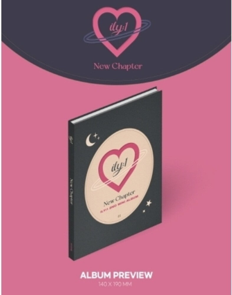 the album cover for Ily:1 - New Chapter [With Booklet] (Phot) (Asia)