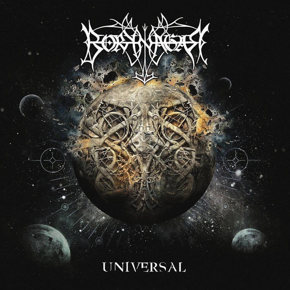 the album cover for Borknagar - Universal [Clear Vinyl] (Gate) [Limited Edition] (Ylw) [Reissue]