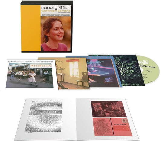 the album cover for Nanci Griffith - Working In Corners [4CD Box Set]