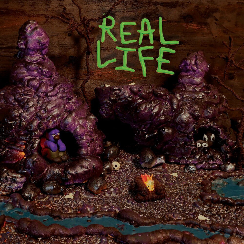the album cover for Crooks &amp; Nannies - Real Life [Clear LP]