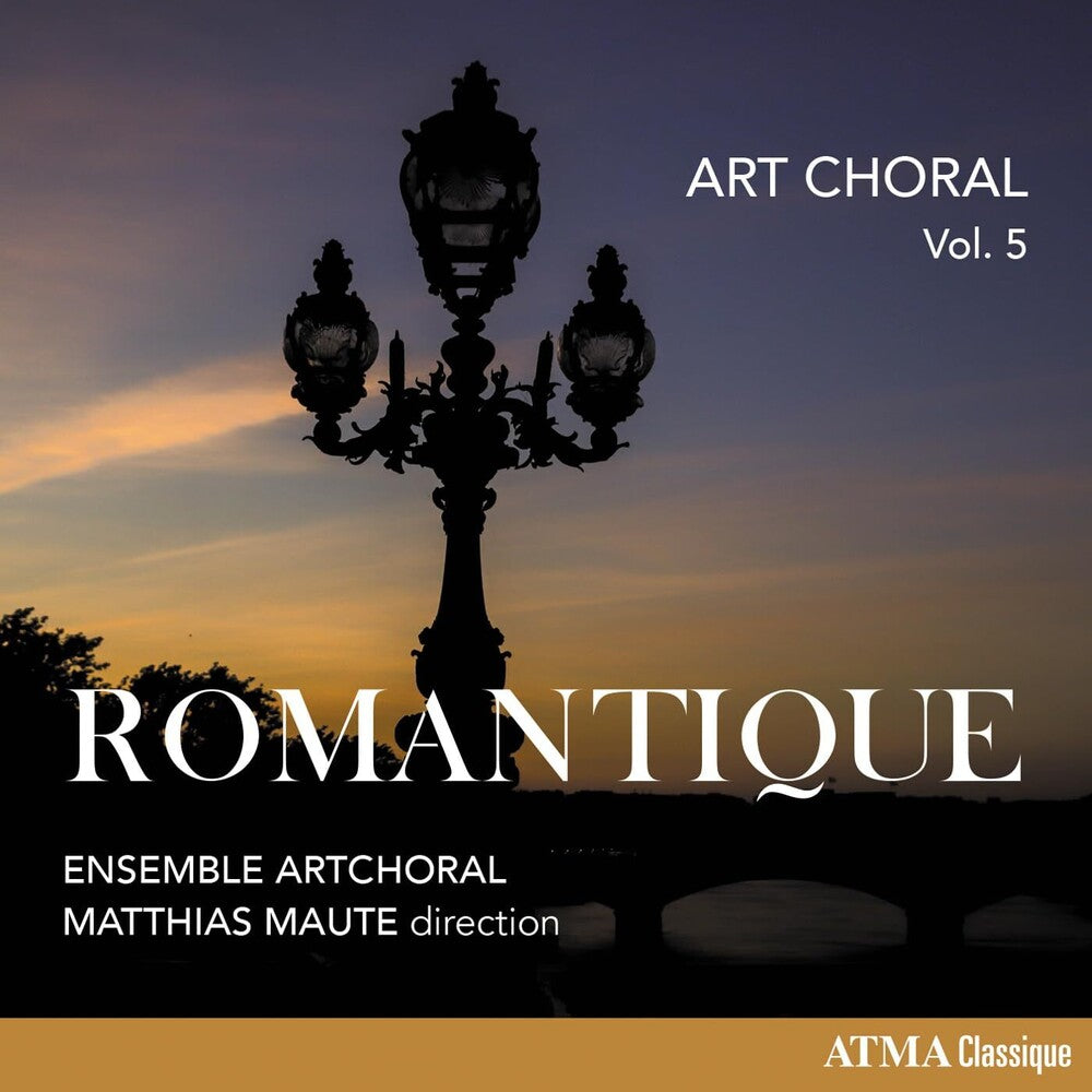 the album cover for Ensemble Artchoral / Maute, Matthias - Art Choral, Vol. 5: Romantique