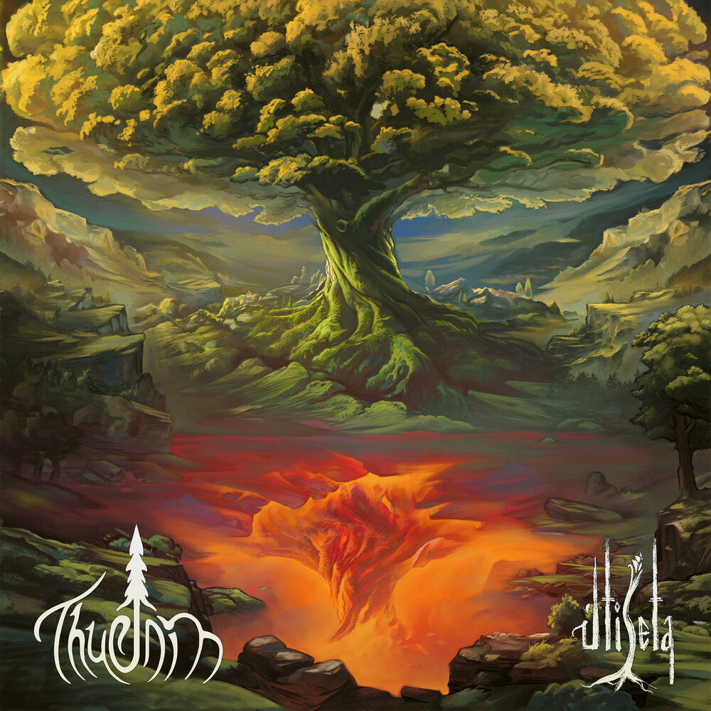 the album cover for Thurnin - Utiseta [Digipak]