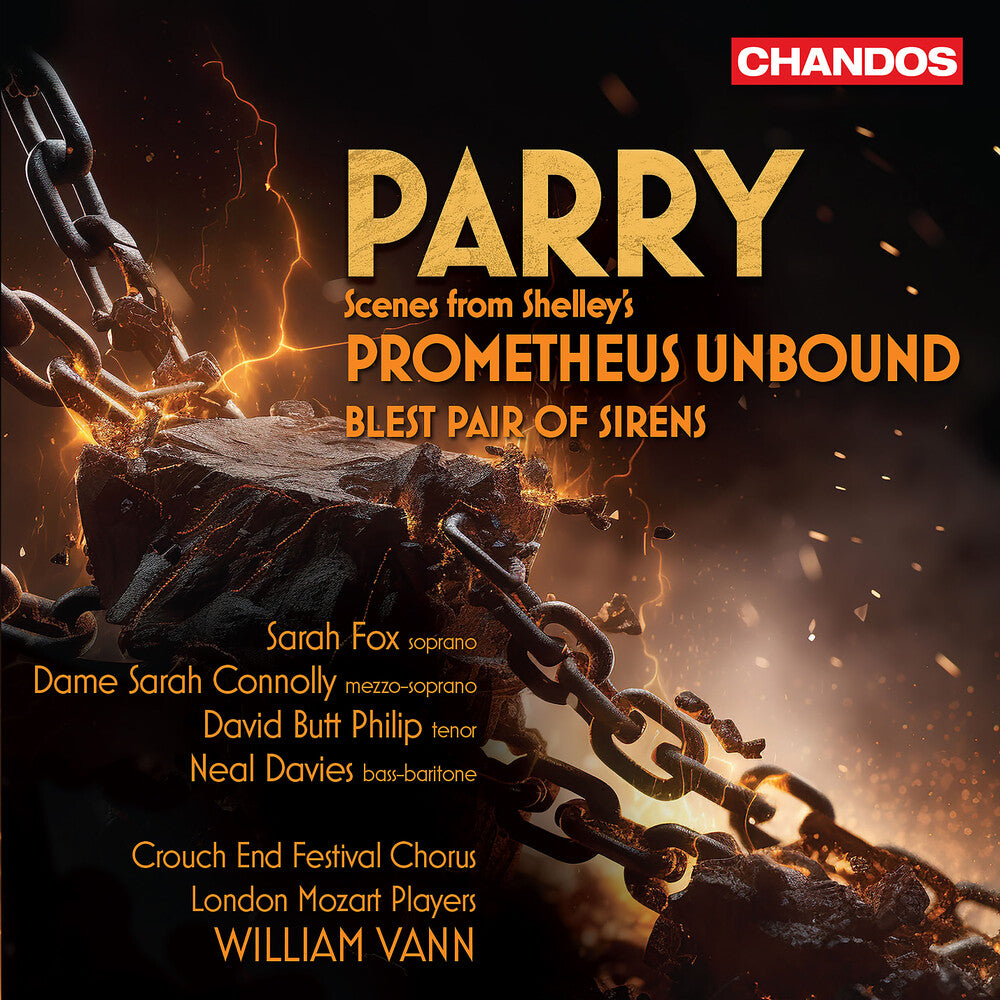 the album cover for Parry / Connolly / London Mozart Players - Scenes From Shelley's Prometheus Unbound (Hybr)