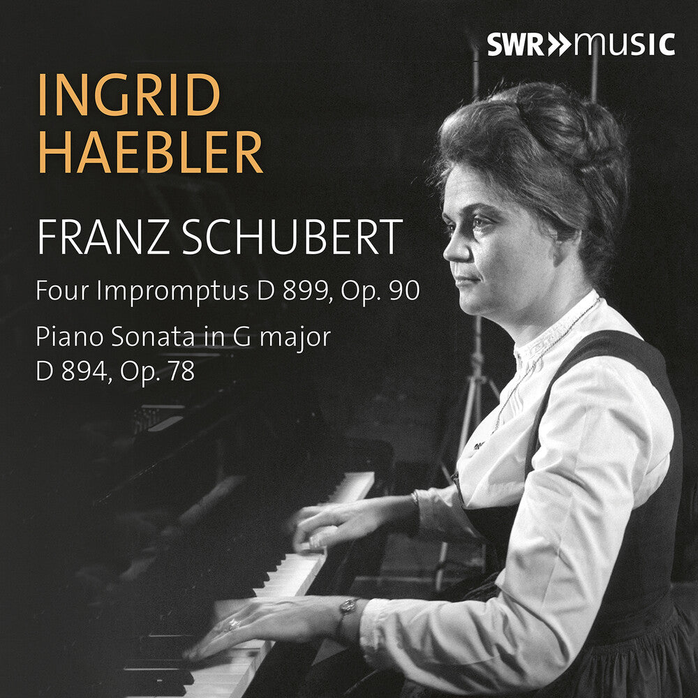 the album cover for Schubert / Haebler - Ingrid Haebler Plays Schubert