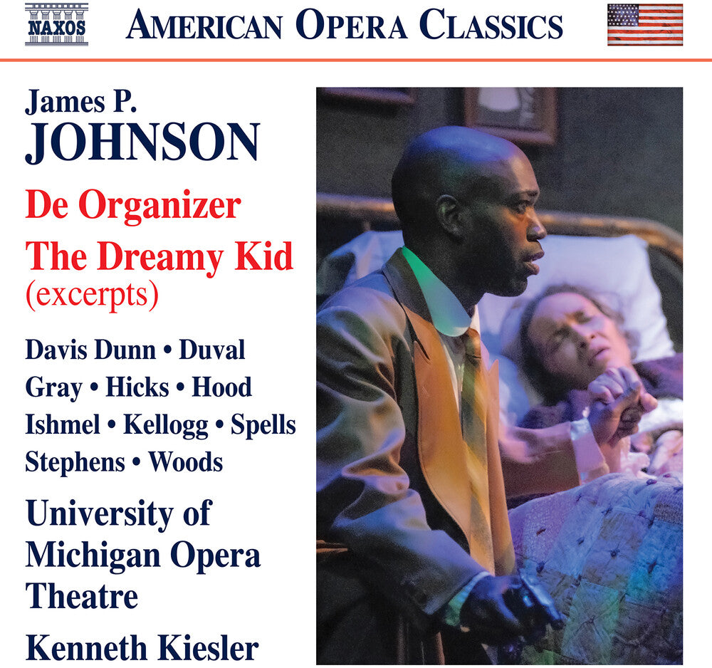 the album cover for Johnson / Ishmel / Kellogg - De Organizer (Excerpts) The Dreamy Kid (Excerpts)