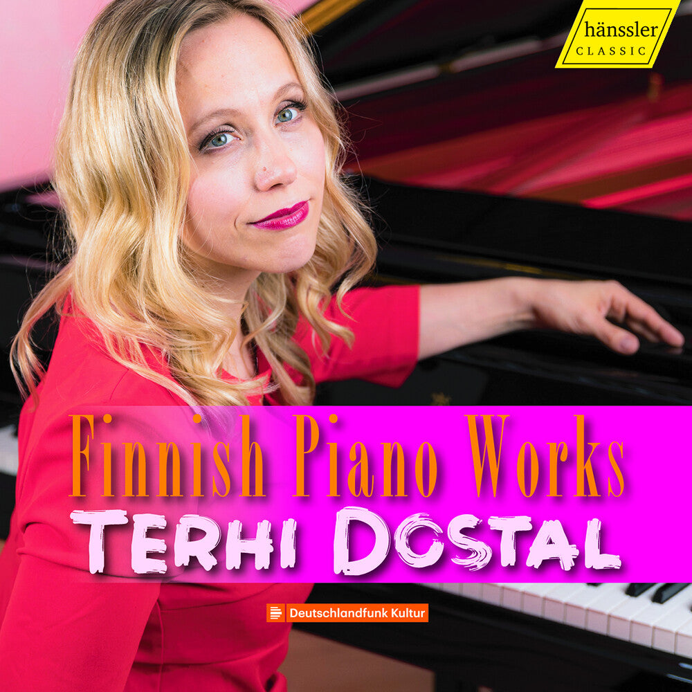 the album cover for Hannikainen / Sibelius / Dostal - Finnish Piano Works