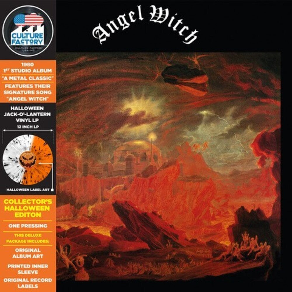 the album cover for Angel Witch - Angel Witch: Halloween Ediiton [Colored Vinyl] [Deluxe] [Limited Edition]