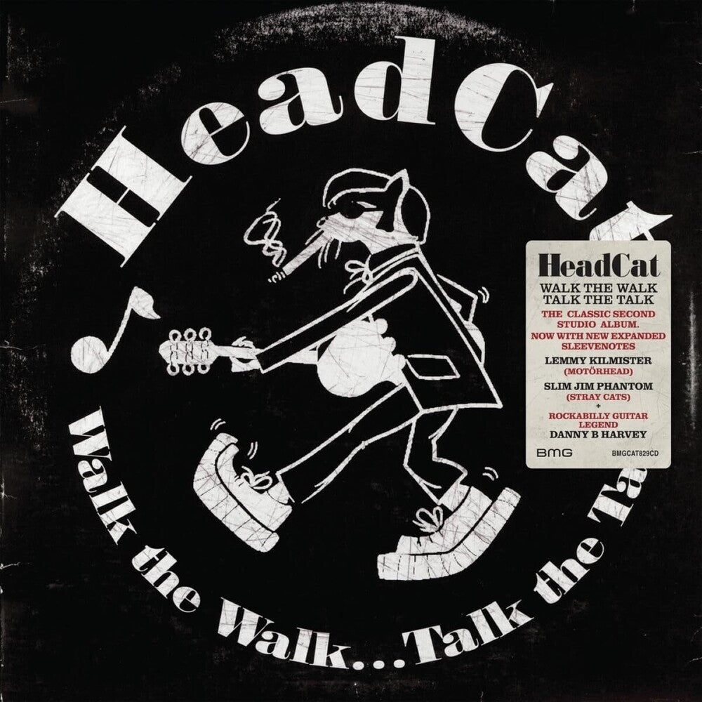 the album cover for Headcat - Walk The Walk... Talk The Talk