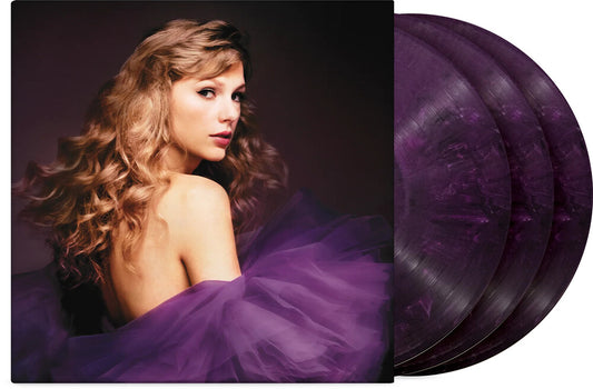 the album cover for Taylor Swift - Speak Now (Taylor's Version) [Limited Edition Marbled Violet 2LP]