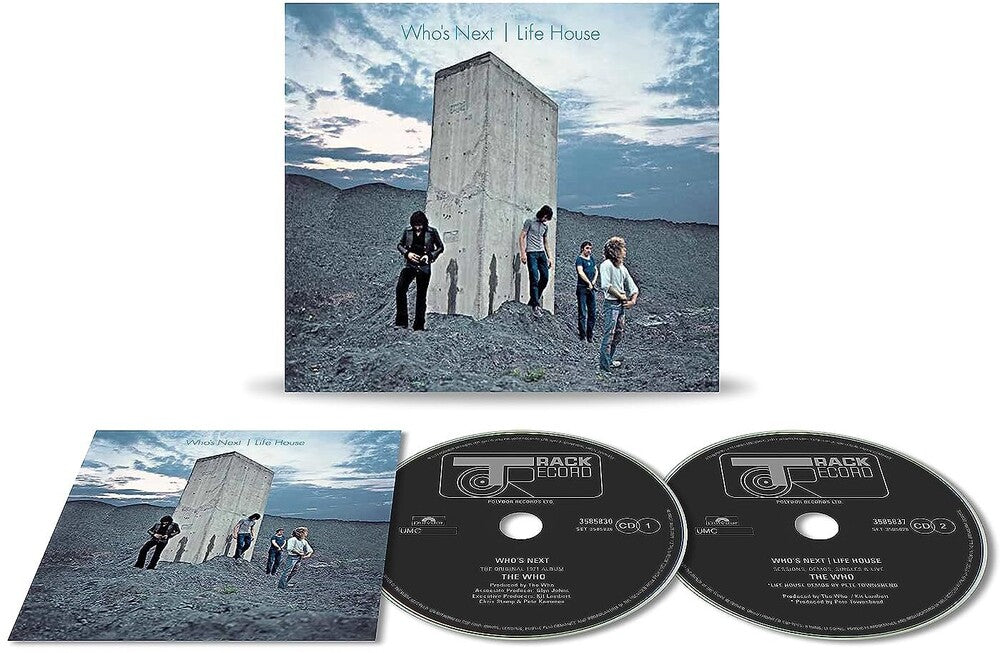 the album cover for The Who - Who's Next | Life House: Remastered [Deluxe 2CD]