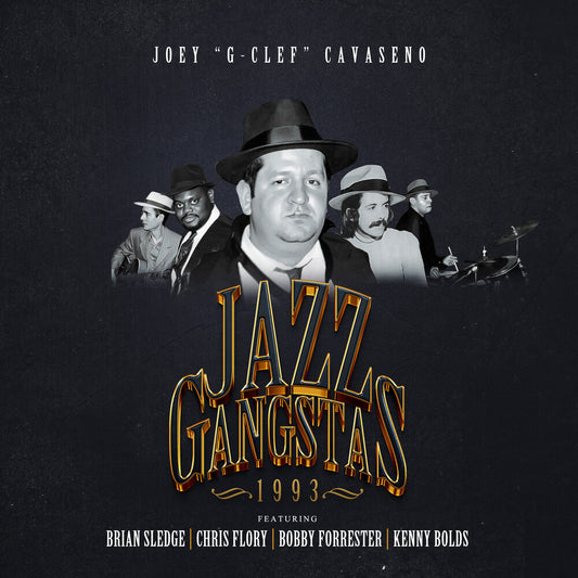 the album cover for Joey Cavaseno - Jazz Gangstas 1993