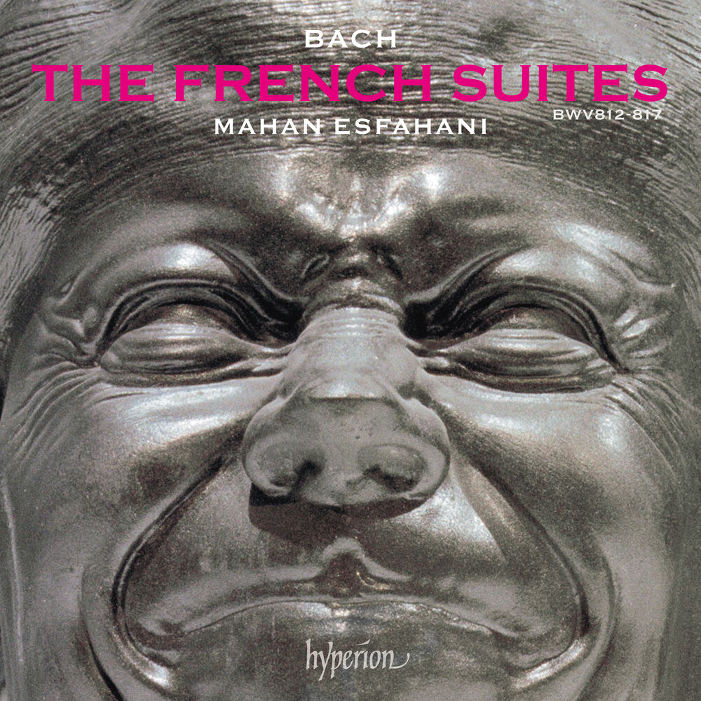 the album cover for Mahan Esfahani - Bach: The French Suites
