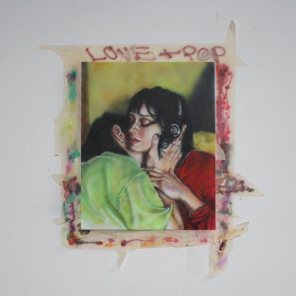 the album cover for Current Joys - LOVE + POP