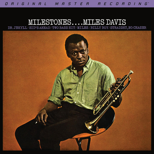 the album cover for Miles Davis - Milestones