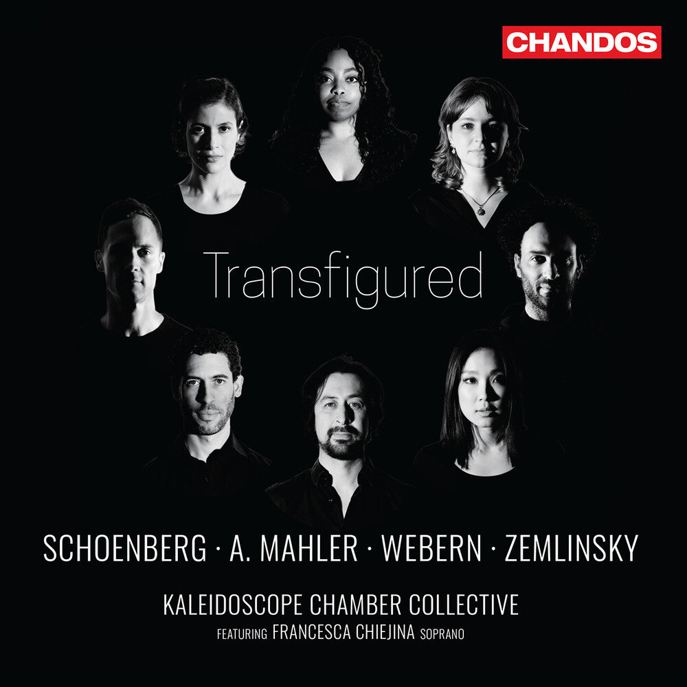 the album cover for Mahler / Schoenberg / Chiejina - Transfigured