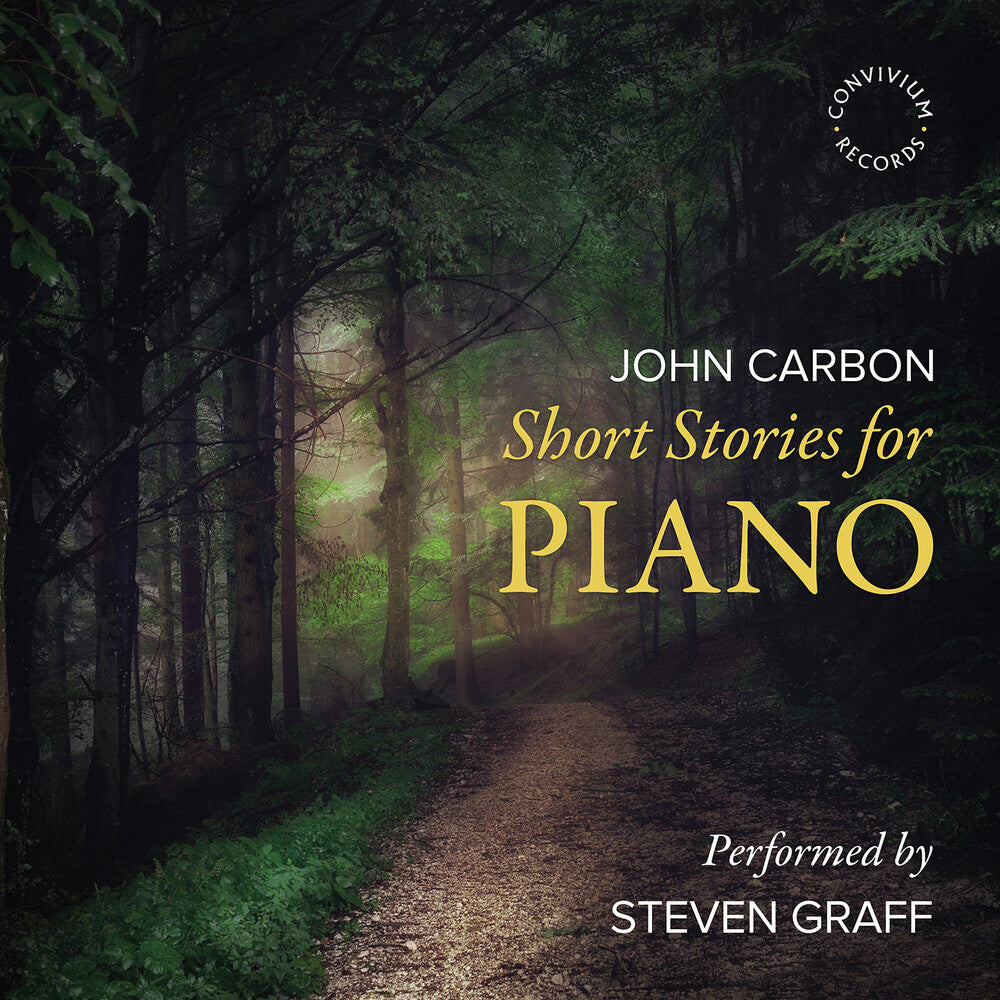 the album cover for Carbon / Graff - Short Stories For Piano
