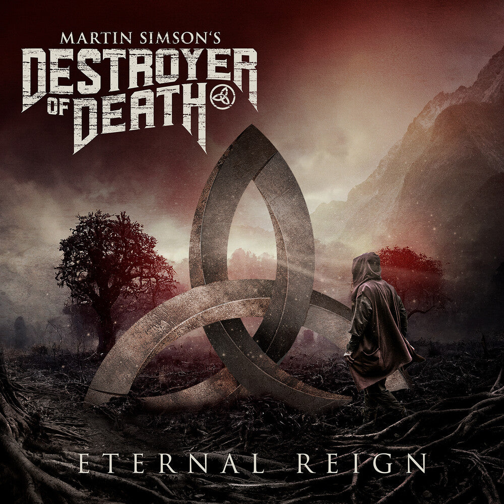 the album cover for Martin Simson  / Destroyer Of Death - Eternal Reign