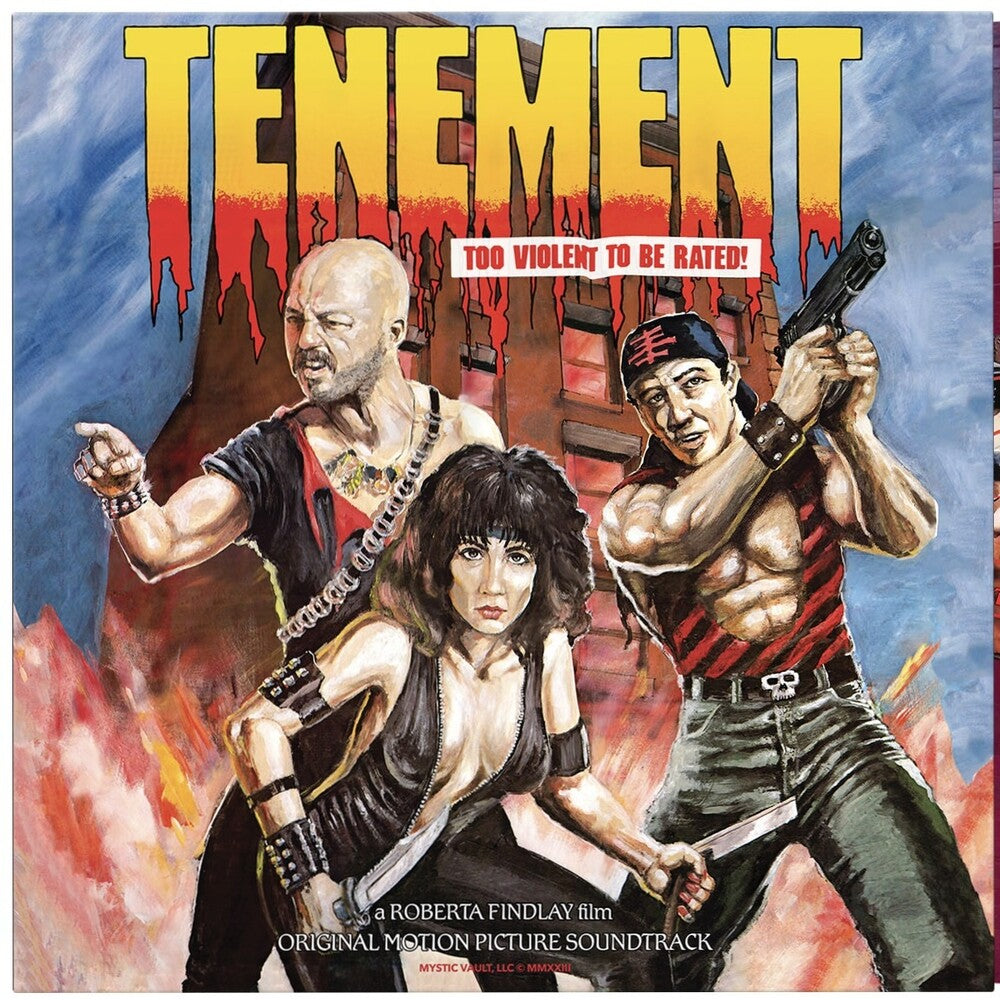 the album cover for Walter Sear  (Colv) (Dlx) (Gate) (Ogv) - Tenement (1985) [Colored Vinyl] [Deluxe] (Gate) [180 Gram]
