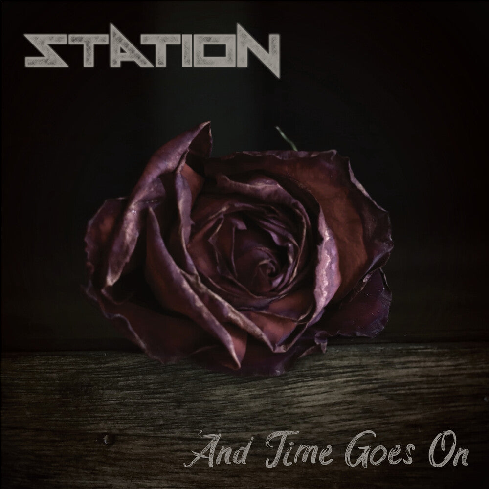 the album cover for Station - And Time Goes On