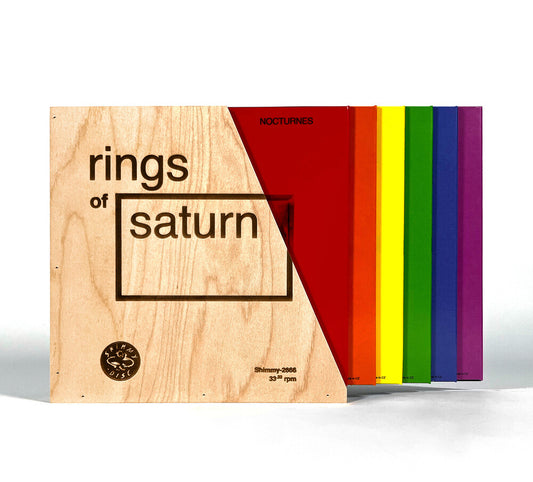 the album cover for Kramer & Friends - Rings Of Saturn (Box) [Colored Vinyl]
