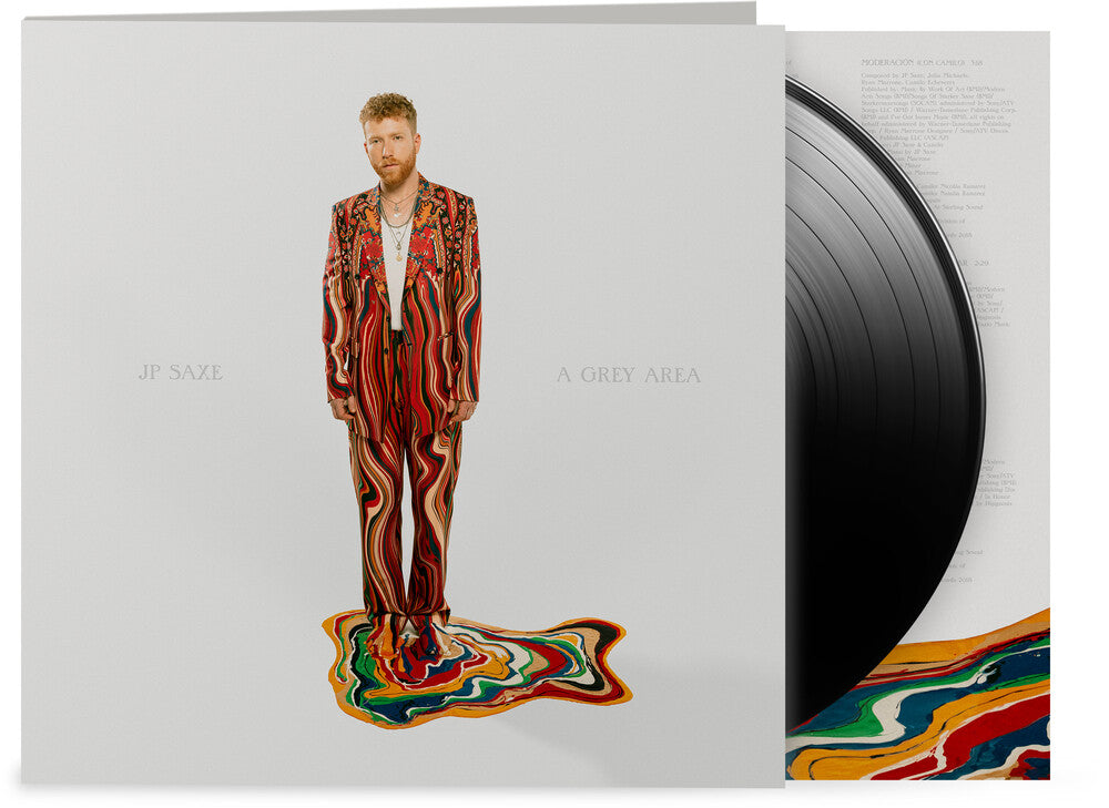 the album cover for JP Saxe - A Grey Area [LP]