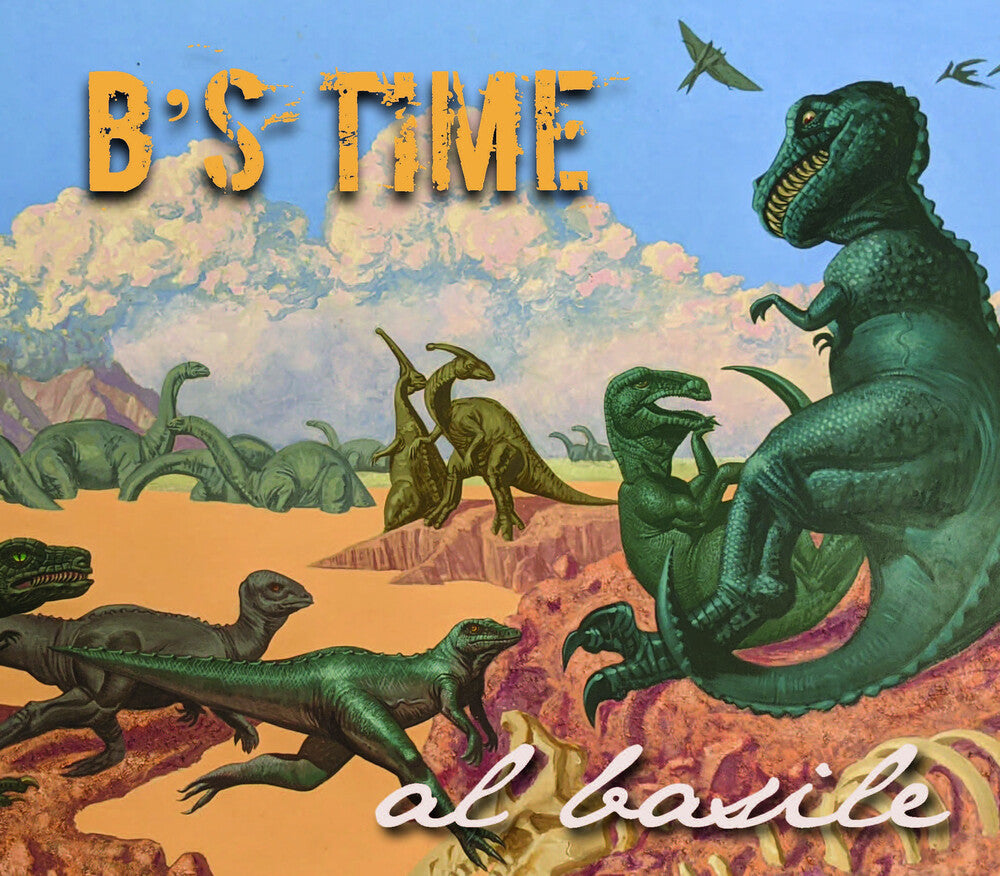 the album cover for Al Basile - B's Time