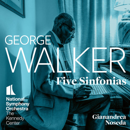 the album cover for National Symphony Orchestra - George Walker: Five Sinfonias