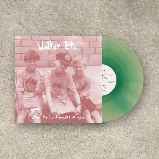 the album cover for Walter Etc. - When The Band Breaks Up Again [Clear Vinyl] [Limited Edition] (Teal)