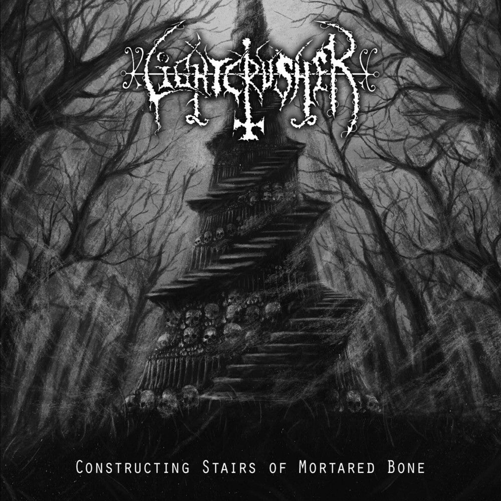 the album cover for Lightcrusher - Constructing Stairs Of Mortared Bone