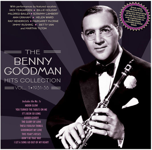 the album cover for Benny Goodman - Benny Goodman Hits Collection Vol. 1 1931-38