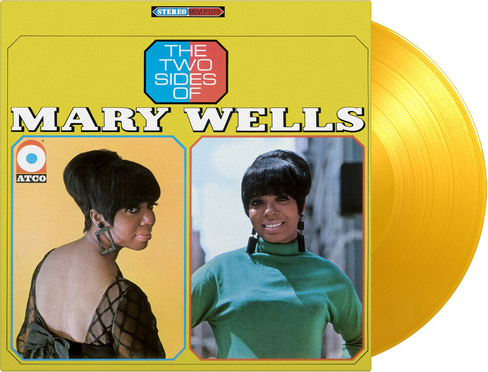 the album cover for Mary Wells - Two Sides Of Mary Wells [Colored Vinyl] [Limited Edition] [180 Gram] (Ylw)