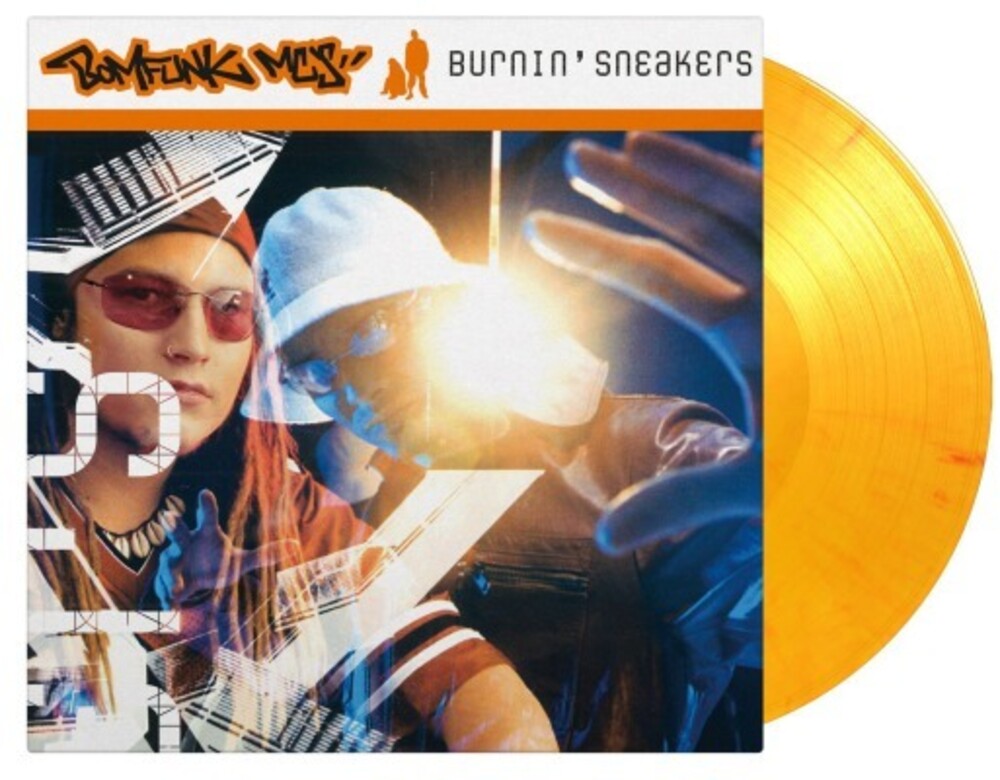 the album cover for Bomfunk Mc's - Burnin Sneakers [Colored Vinyl] [Limited Edition] [180 Gram] (Org) (Hol)