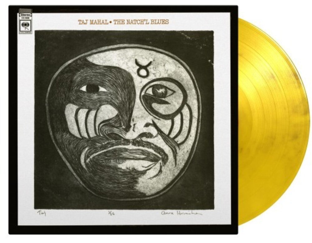 the album cover for Taj Mahal - Natch'l Blues (Blk) [Colored Vinyl] [Limited Edition] [180 Gram] (Ylw) (Hol)