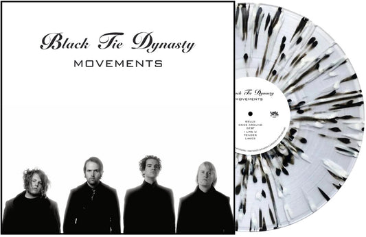 the album cover for Black Tie Dynasty - Movements (Blk) [Colored Vinyl] [Limited Edition] (Wht) (Spla)