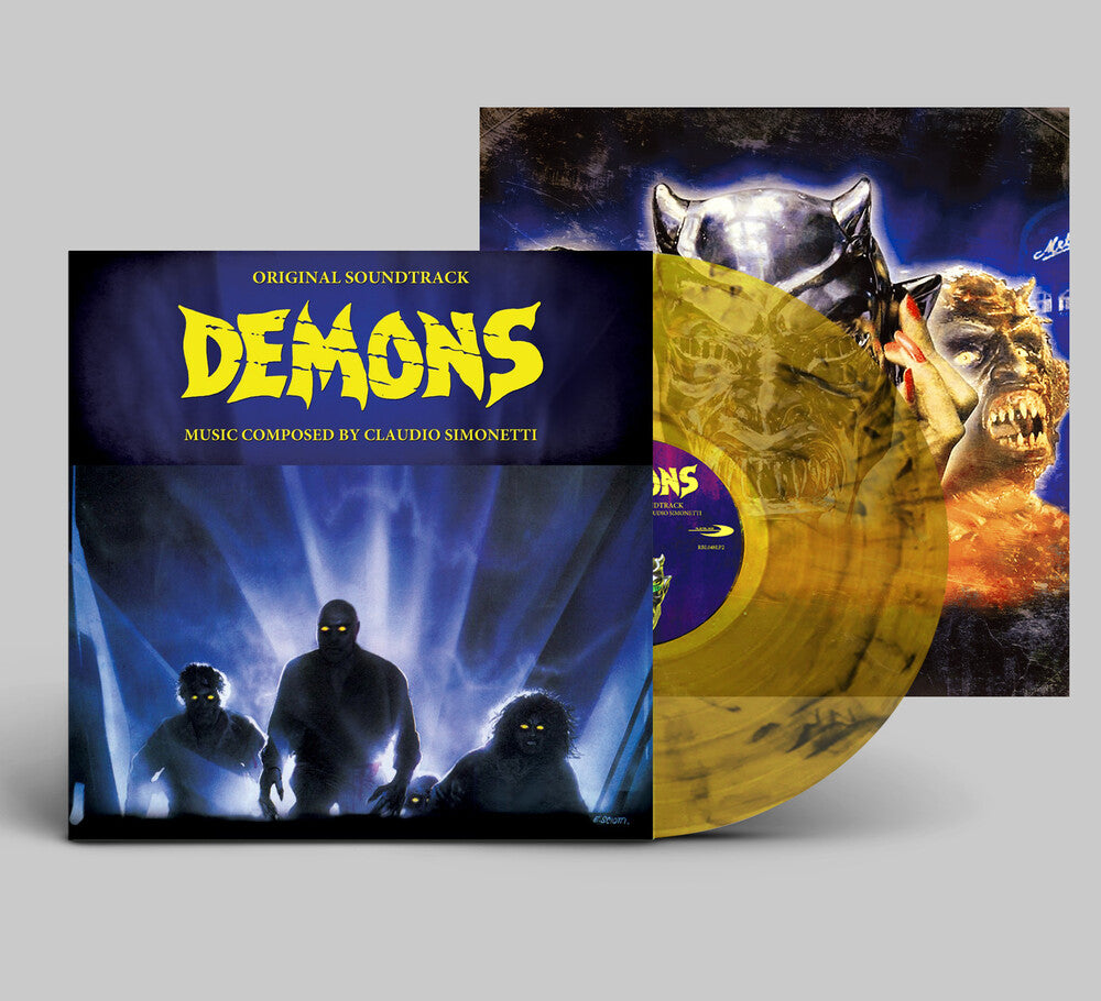 the album cover for Claudio Simonetti  (Colv) (Ltd) (Ylw) - Demons - O.S.T. [Colored Vinyl] [Limited Edition] (Ylw)