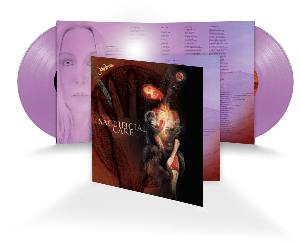 the album cover for Jarboe - Sacrificial Cake [Colored Vinyl] (Gate) [Limited Edition] [180 Gram] (Lav)