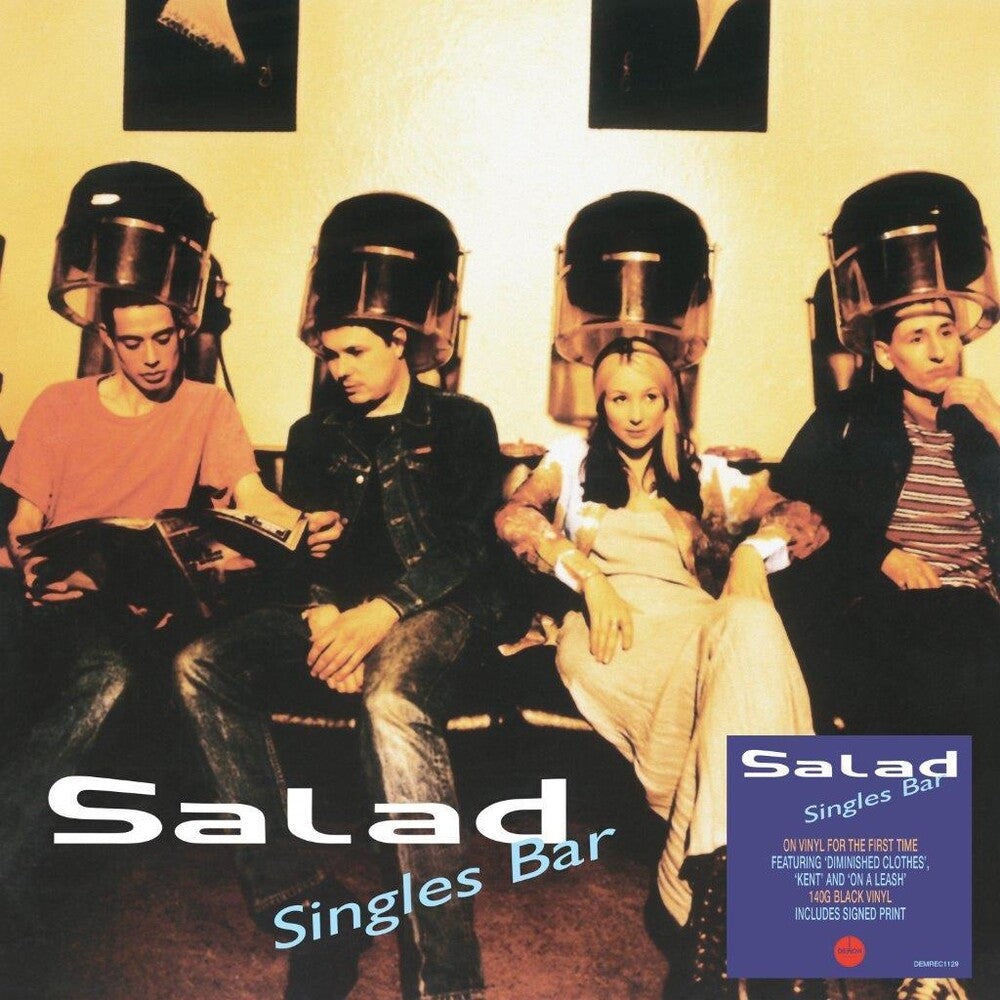 the album cover for Salad - Singles Bar (Blk) (Ofgv) (Auto) (Uk)
