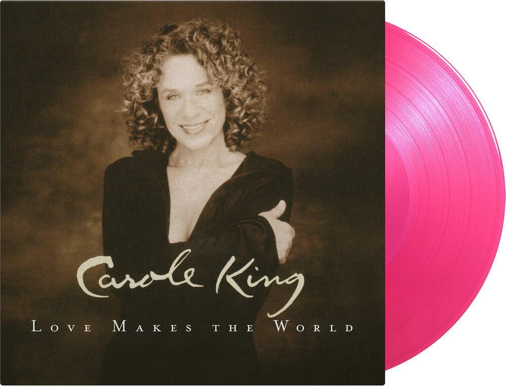 the album cover for Carole King - Love Makes The World [Colored Vinyl] [Limited Edition] [180 Gram] (Pnk)