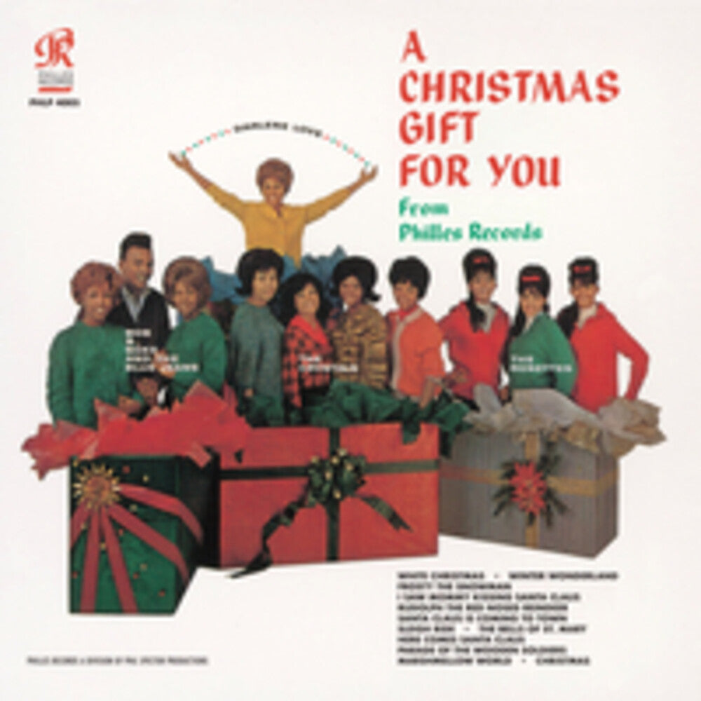 the album cover for Various Artists - A Christmas Gift For You From Phil Spector [Picture Disc LP]